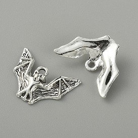 Сплавочные подвески тибетского стиля, летучая мышь прелести