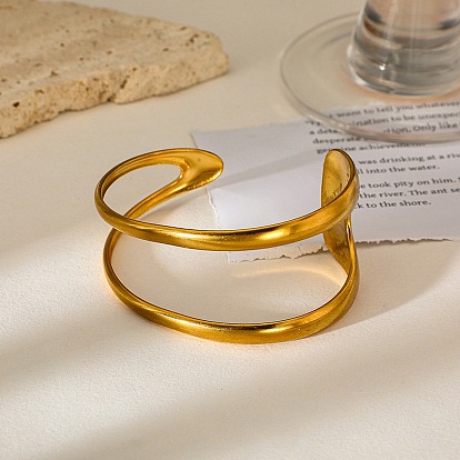 304 женские браслеты-манжеты из нержавеющей стали