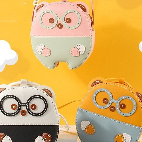 Наборы для изготовления кошелька для свиньи своими руками, включая искусственную ткань, ручки для сумок, молния, игла и проволока