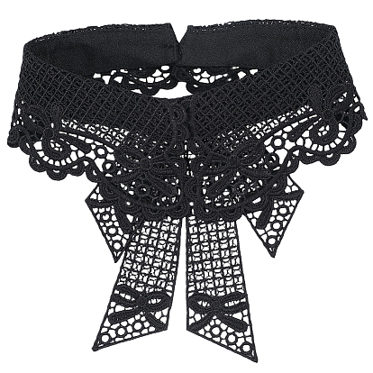 Женский накладной воротник из полиэстера, отделка горловины своими руками аксессуары для одежды