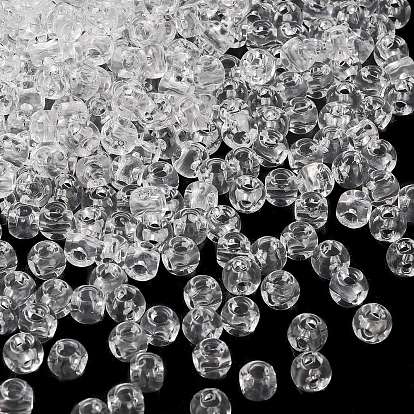 Прозрачные акриловые бусины, рондель