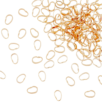 120шт. латунные защелки на дужках, без кадмия и без свинца