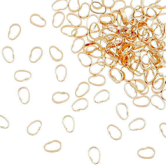 120шт. латунные защелки на дужках, без кадмия и без свинца