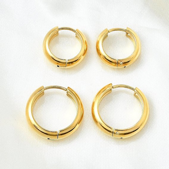 Серьги из 304 нержавеющей стали, ионное покрытие (ip)