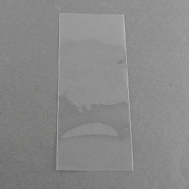 Bolsas de celofán del opp, Rectángulo, 15x6 cm