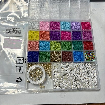 DIY-Kits zum Herstellen von Armbändern aus Glasperlen