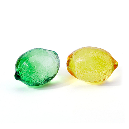 4шт. 2 цвета лимонные украшения для дома, украшения ручной работы дисплея бусины