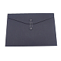 Kraft Paper File Envelope, String Closure Folder Bag, Office Supply