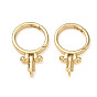 Brass Spring Ring Clasps