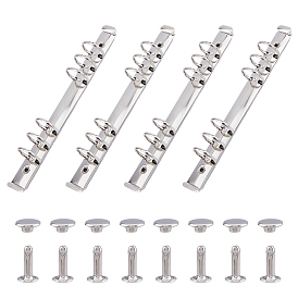 Стальные переплетные гребни, 6-кольцевой переплет для переплета на петлях, гребенчатые связывающие шипы