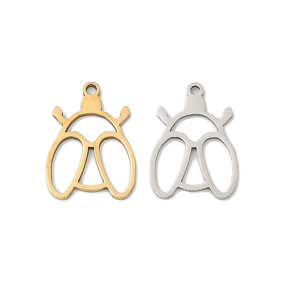 201 подвески из нержавеющей стали, божья коровка прелести