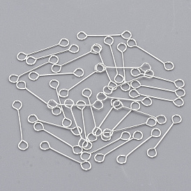 Железные глазные булавки, двухсторонние наглазники, без кадмия и без свинца