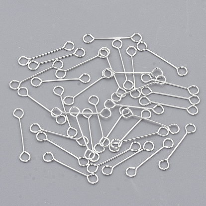 Железные глазные булавки, двухсторонние наглазники, без кадмия и без свинца