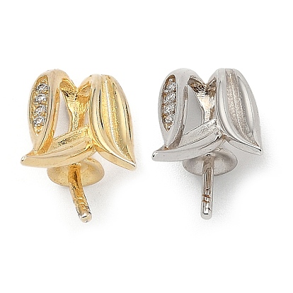 925 подвеска в форме листа из стерлингового серебра с прозрачными кубическими цирконами, за половину пробурено бисера, с печатью 925