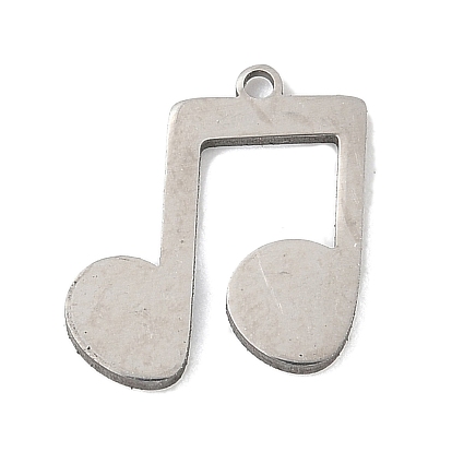 201 прелести нержавеющей стали, лазерная резка, очарование музыкальной ноты, анти-тускнение