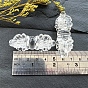 Decoraciones de exhibición vajra de cristal de cuarzo natural, suministros de decoración del hogar