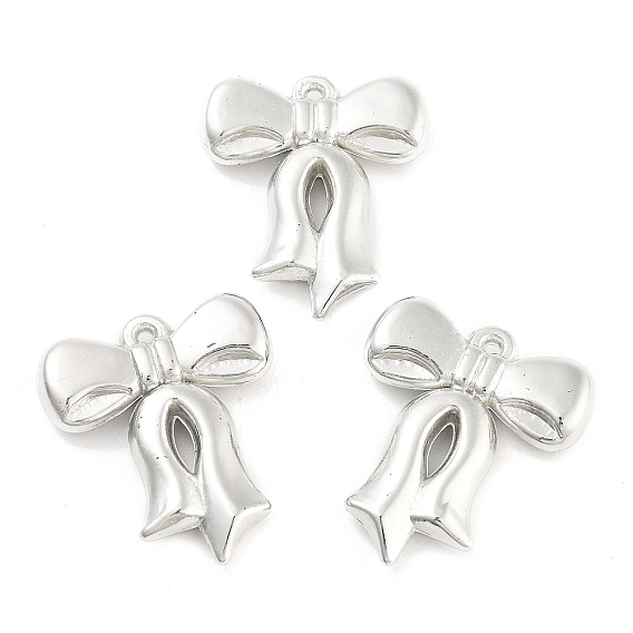 CCB Plastic Pendants, Bowknot