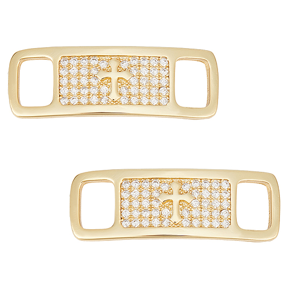 Религиозный крест узор сплав с кубическим цирконием шнурок для обуви подвеска, для самостоятельного изготовления съемных украшений для обуви