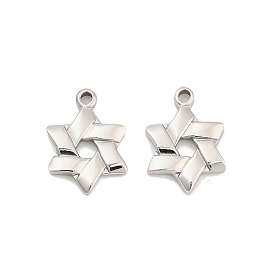 304 подвески из нержавеющей стали, гексаграмма