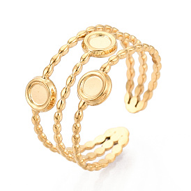 304 компоненты манжетного кольца из нержавеющей стали, установка круглого кольца, ионное покрытие (ip)