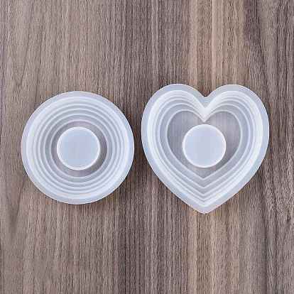 Силиконовые формы для подсвечников своими руками, формы для подсвечников, белые