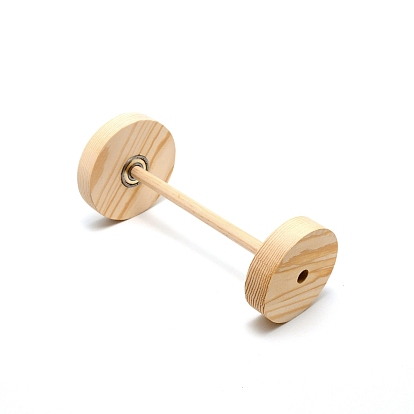 Rotatable Wooden Yarn Spinner, Thread Holder