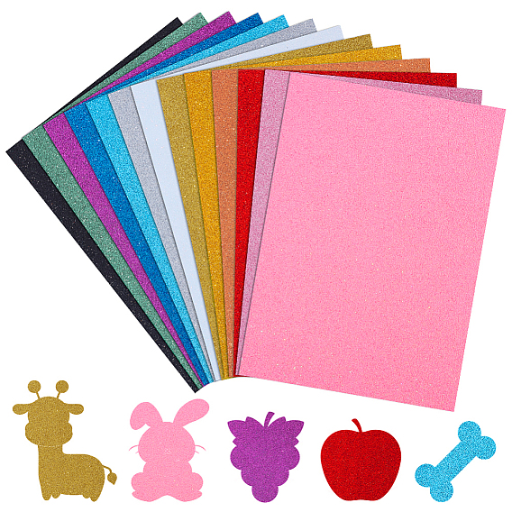 13 шт. 13 цветные прямоугольные губчатые листы ЭВА, пенопластовая бумага для рукоделия, Детская поделка цветов своими руками, скрапбукинга