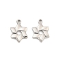 304 подвески из нержавеющей стали, гексаграмма
