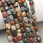 Brins de perles d'agate alashan naturelles, pierre tombée, nuggets