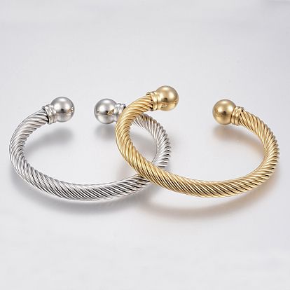 304 стали манжеты браслеты из нержавеющей браслеты крутящий момент