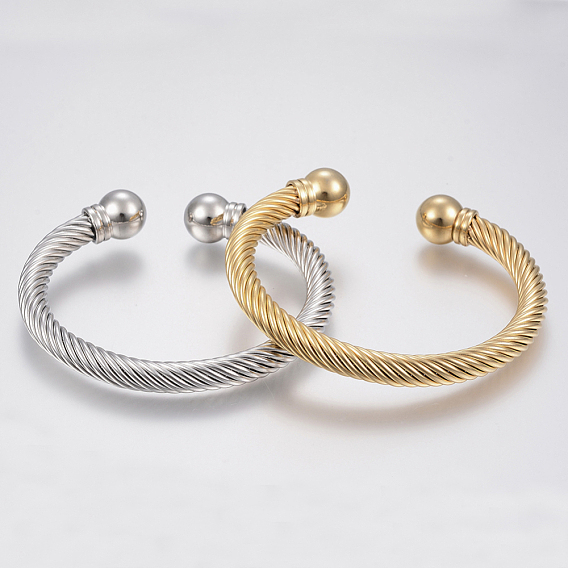 304 стали манжеты браслеты из нержавеющей браслеты крутящий момент