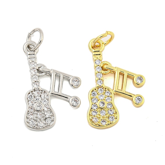 Покрытие стойки латунь микропаве прозрачные подвески из кубического циркония, с целью перехода в кольце, без кадмия и без свинца, долговечный, гитар