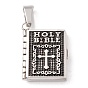 304 Stainless Steel Pendants for Teachers' Day, Book