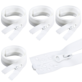 5шт. аксессуары для одежды, нейлоновая застежка-молния, с ТПУ-застежкой-молнией, застежка-молния