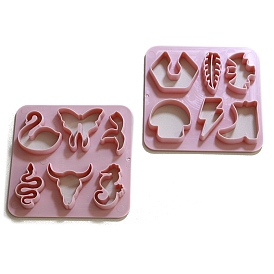 Plastic Plasticine Tools, Clay Dough Cutters, Moulds, Modelling Tools, Modeling Clay Toys for Children