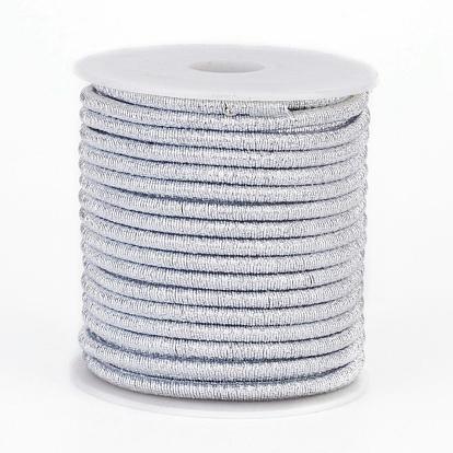 Cordon métallique en polyester, avec des chaînes de fer à l'intérieur