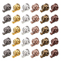 Tibetan Style Alloy Beads, Elephant
