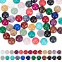 Natural & Synthetic Gemstone Cabochons, Half Round/Dome