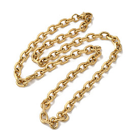 Ионное покрытие (ip) 304 ожерелья-цепочки из нержавеющей стали
