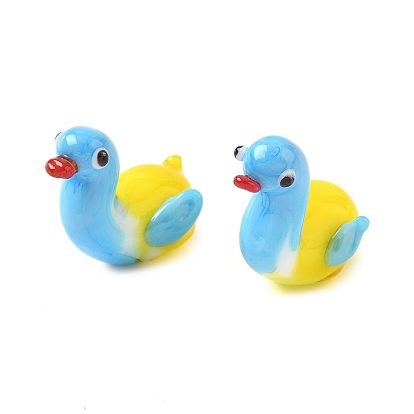 Украшения для дома в виде утки, украшения ручной работы дисплея бусины