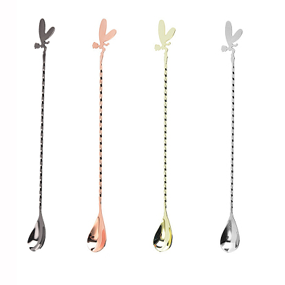 304 ложка для перемешивания воска с длинной ручкой из нержавеющей стали, ложка для смешивания, для свечных инструментов