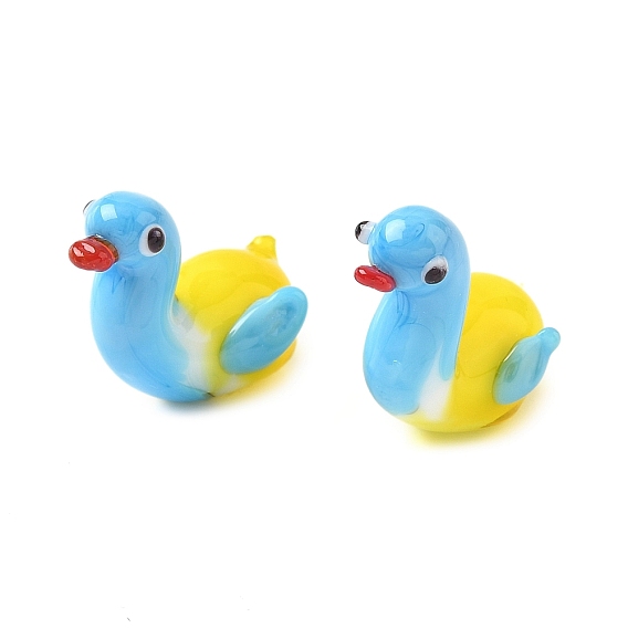 Украшения для дома в виде утки, украшения ручной работы дисплея бусины