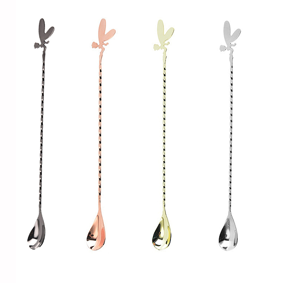 304 ложка для перемешивания воска с длинной ручкой из нержавеющей стали, ложка для смешивания, для свечных инструментов