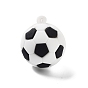 PVC Opaque Plastic Pendants, Football