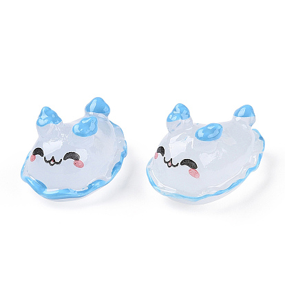 Смола декодирует кабошоны, серия морских животных, морской заяц