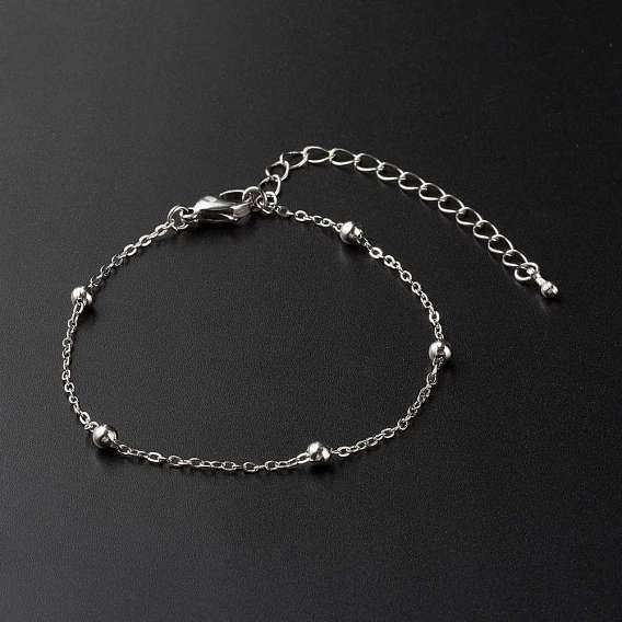 Brass Satellite Chain Bracelets