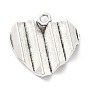 Tibetan Style Alloy Pendants, Heart
