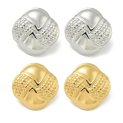 Ионное покрытие (ip) 304 серьги из нержавеющей стали