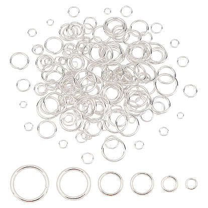 304 inox Anneaux ouverte, ronde