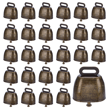 30 железные подвески в виде колокольчиков